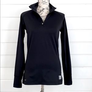 Nike Pro Dri Fit Full Zip Black Jacket EUC M